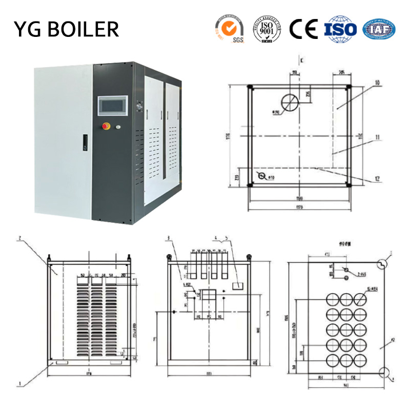 LDR Combustion Electric Steam Generator