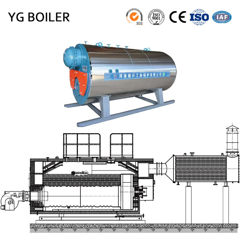 WNS Horizontal Oil (Gas) Steam Boiler