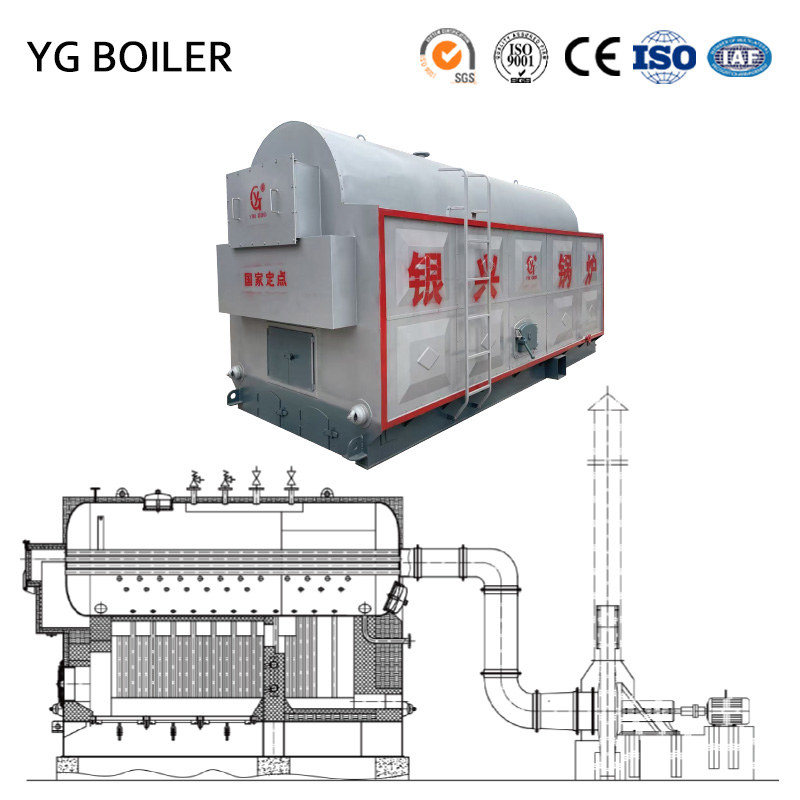 DZH Hand-fired Biomass Steam Boiler